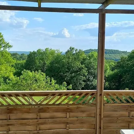 Prázdninový dům Maison Faure Idealement Situe Entre Rocamadour Et Padirac Avec Vue Panoramique Sur La Campagne.